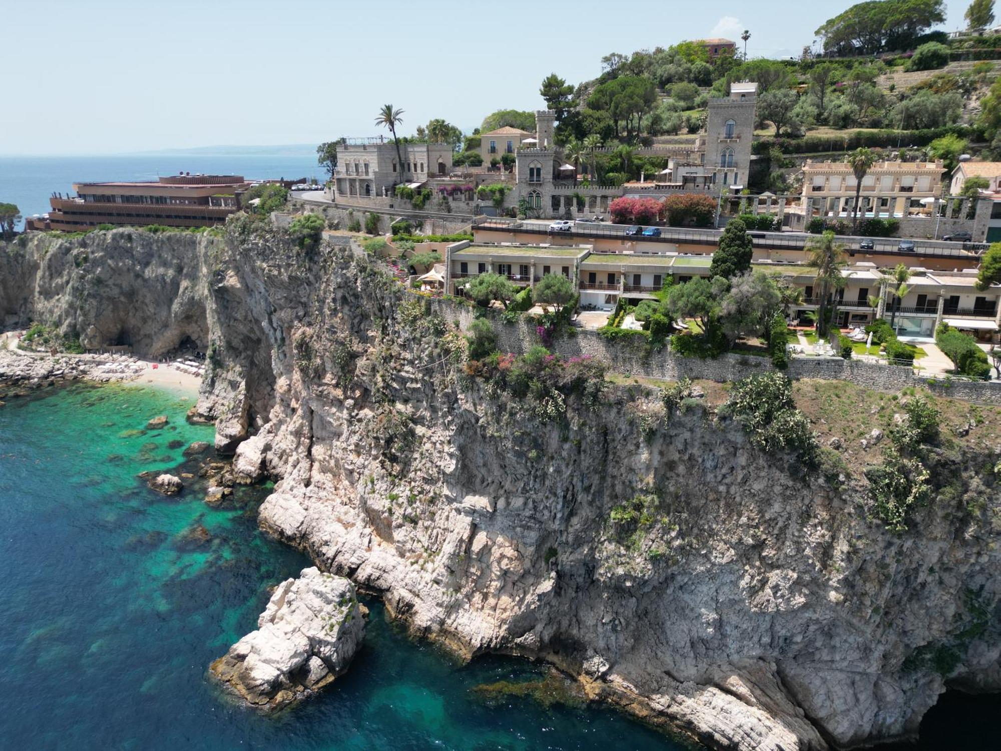Villa Infinity Vista Mare E Relax Taormina Exterior photo